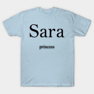 Sara Name meaning T-Shirt